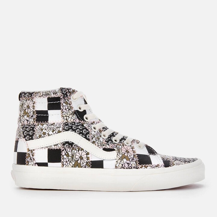 vans floral trainers