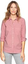 Thumbnail for your product : Gap Fitted boyfriend gingham shirt