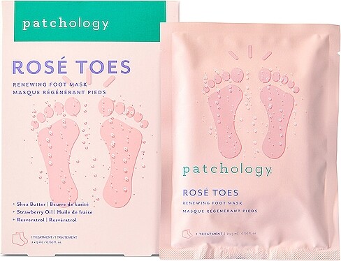 Patchology Rose Toes Renewing Protecting Foot Mask