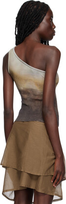 Paloma Wool Brown & Khaki Cañete Tank Top - ShopStyle