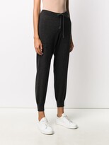 Thumbnail for your product : Barrie Drawstring Cashmere Track Pants