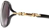 Thumbnail for your product : Jimmy Choo Chain Detail Sunglasses