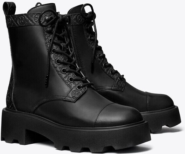 T Monogram Lug Boot