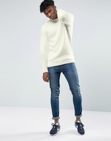 Thumbnail for your product : Pull&Bear Soft Feel Jumper In Off White