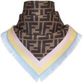 Thumbnail for your product : Fendi Two-Sided Square Foulard