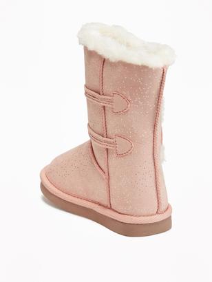 Old Navy Sueded Toggle Boots for Baby