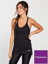 Thumbnail for your product : Nike Running Tailwind Strappy Cool Tank - Black