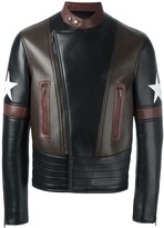 Thumbnail for your product : Givenchy Star Patch Biker Jacket