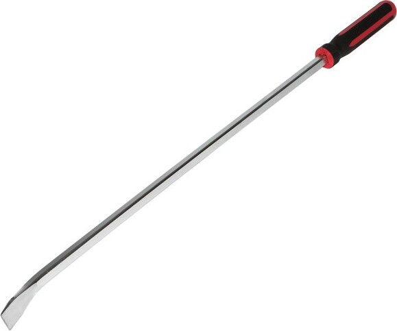 Stark USA 36" Jumbo Go-Through Bent Tip Pry Bar Heavy Duty with Padded Handle