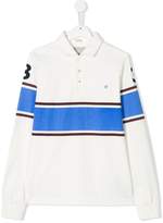 Thumbnail for your product : Hackett Kids contrast stripe polo shirt
