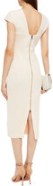 Thumbnail for your product : Roland Mouret Ayers Wool-crepe Midi Dress