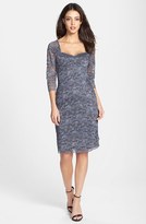 Thumbnail for your product : Marina Sequin Lace Sheath Dress