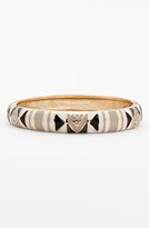 Thumbnail for your product : Sequin Crystal Detail Small Enamel Hinge Bangle