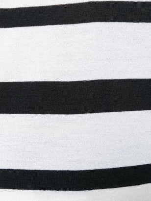 Moncler Striped Boat Neck Sweater