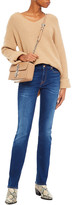 Thumbnail for your product : 7 For All Mankind Faded Mid-rise Straight-leg Jeans