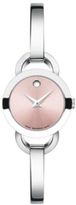 Thumbnail for your product : Movado Rondiro Mini Stainless Steel Bangle Bracelet Watch/Pink