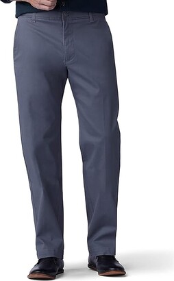 Lee Men's Performance Series Extreme Comfort Straight Fit Pant (Vintage Gray) Men's Clothing