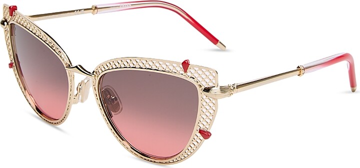 Christian Louboutin Cat Eye Sunglasses 54mm