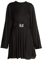 Thumbnail for your product : Valentino Embellished-Griffon Fluid Jersey Dress