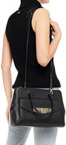 Thumbnail for your product : Love Moschino Logo-embellished Faux Leather Tote