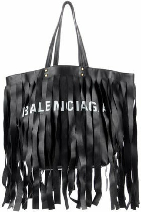balenciaga fringe bag