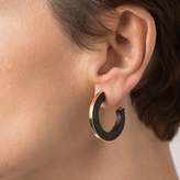 Thumbnail for your product : Hissia Fez 18k Gold & Ebony Wood Hoop Earrings