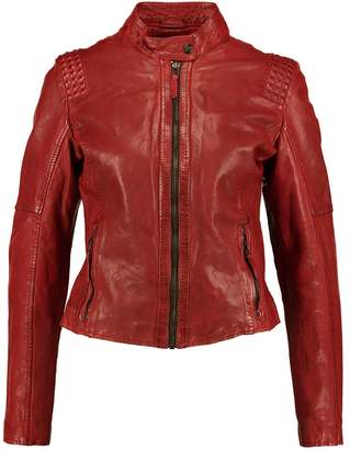 Gipsy ELYSSA Leather jacket ox red