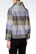 Thumbnail for your product : Giorgio Armani High Neck Striped Jacket