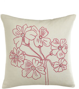 Thumbnail for your product : Sabira Embroidered Linen Pillows