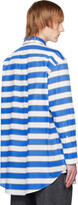 Thumbnail for your product : J.W.Anderson Blue & White 'Boy With Apple' Shirt