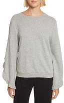 Thumbnail for your product : A.L.C. Camden Ruffle Sleeve Top