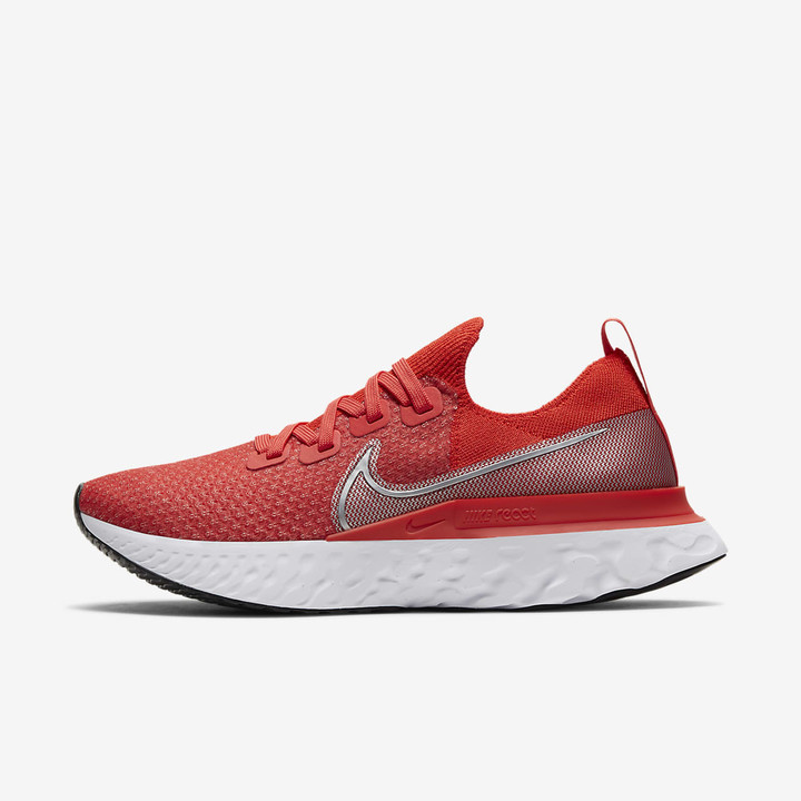 womens red nike running shoes