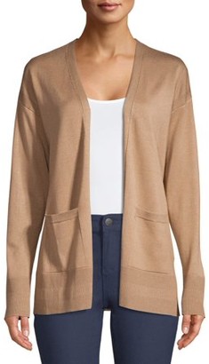 time and tru leopard cardigan