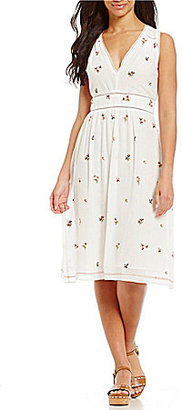 M.S.S.P. Falling Floral Embroidered Dress