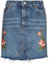 Thumbnail for your product : Tall rose embroidered skirt