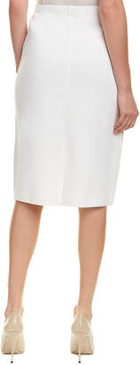St. John Wool-Blend Pencil Skirt
