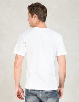 HOMBRE Nino White Family Print S/S T-shirt