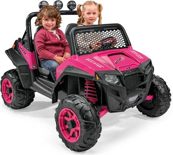 Peg Perego PegPerego12VPolarisRZR900PoweredRide-On-Pink