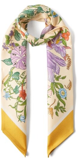 Gucci Floral Women's Scarves | Shop the world's largest collection 
