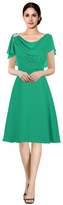 Thumbnail for your product : Judy Ellen Women A Line Knee Length Bridesmaid Dress Party Gown J06LF US