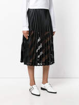 Thumbnail for your product : Off-White midi pleated skirt