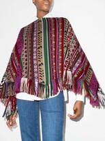 Thumbnail for your product : Etro Geometric-Print Knitted Poncho