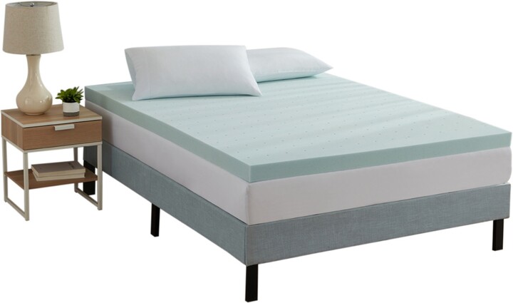 Nestl Gel Infused Mattress Topper Ventilated Design Memory Foam 2\