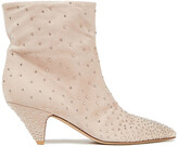 Thumbnail for your product : Valentino Garavani Garavani Studded Suede Ankle Boots