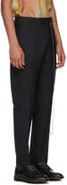 Thumbnail for your product : Cmmn Swdn Black Samson Tapered Trousers
