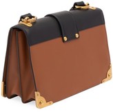 Thumbnail for your product : Prada Large Cahier Leather Crossbody Bag