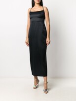 Thumbnail for your product : Magda Butrym Lace-Up Back Slip Dress
