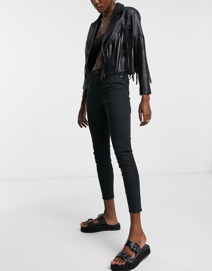 Vero Moda skinny jeans in black - ShopStyle