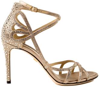 Dolce & Gabbana Keira Rhinestone Embellished Sandals