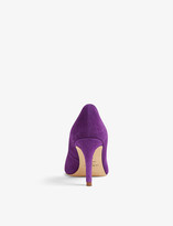 Thumbnail for your product : LK Bennett Floret pointed-toe suede courts